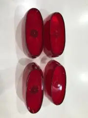 CRISTALES DE Focos Traseros de Ford 58 TAILLIGHT LENS SET FITS FORD 58