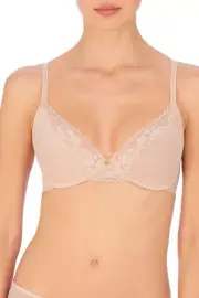 Natori Cherry Blossom Convertible Spacer Push-up Bra $85 Cameo Rose 34DD