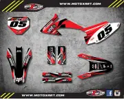 Honda CRF 230 F 2003 - 2007 Custom Graphic kit DIGGER style decals / stickers