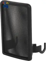 Wave Pop Filter, Anti-Plosive Noise Shield Eliminates Pops and Hisses, Dual-Laye