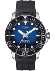 [Tissot] Seastar 1000 Powermatic 80 T1204071704100 Automatic Watch in Blue