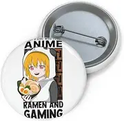 [Teegarb Letter Blanket] Funny Pinback Button Pin Badge Retro Anime Sarcastic Statements Pun Women Men Manga Gamers Sarcasm Animation