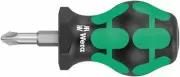 Wera screwdriver 355 PZ Pozidriv-head Stubby/carburetor PZ2x54mm 008854