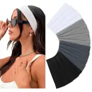 Headbands Women 16 Pack Elastic Hair Bands for Women' Hair Non Slip Soft Cloth