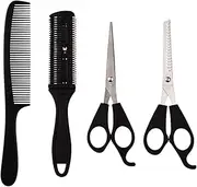 H Cutting Kit Scissors Shears Kit for H Cutting Hairdressing Scissors Set H Cutting Comb & R Comb for Men Women Home S n Barber Cutting Kit