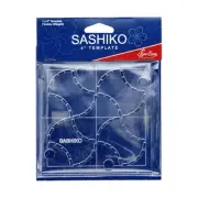 Quilting Patchwork Sewing Sashiko Fondou Weight Template 4"
