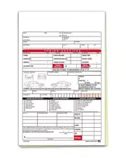 TOW REGISTER FORM / 2 Part Carbonless / 5.5" x 8.5" / #608
