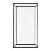 Zeta Wall Mirror - Medium Black