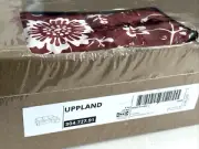 Ikea UPPLAND Sofa with chaise COVER ONLY, Virestad red/white 304.727.91 NEW