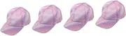 [SHERCHPRY] 4pcs Boys and Girls Baseball Hat for Girls Stylish Sun Protection Cap Breathable Cotton for Toddlers