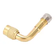 90 Degree Bend Tyre Valve Extension Brass Air Tyre Extension Schrader Valve FD