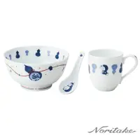 在飛比找momo購物網優惠-【NORITAKE】哆啦A夢-葫蘆系列 麵碗16CM+中式湯