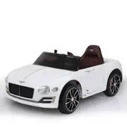 Bentley Exp 12 Speed 6E Licensed Kids Ride On Electric Car with RC - White
