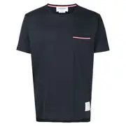 [Thom Browne] Jersey Pocket Tee Men