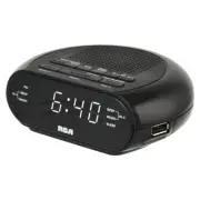 RCA RCS27 Digital Soothing Sounds Alarm Clock Radio