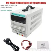 QW-MS3010D 0-30V 0-10A Adjustable DC Power Supply Stabilizer CC CV os67