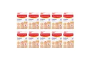 400pc Elastoplast Fabric Plasters Water-Repellent Bruise Wound Bandage Mixed
