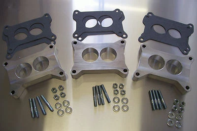 Fits Mopar Six Pack 440 426 413 383 340 Spacer Carburetor Intake Manifold Riser