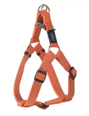 Rogz Classic Step-In Reflective Dog Harness Orange - 4 Sizes