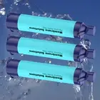 Water Filter Straw Drinking Water Filtration Purifier for Outdoor Survival,3PACK