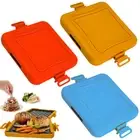Microwave Toastie Maker Sandwich Fast Breakfast Non Stick Panini Press Grill New