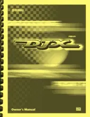 Yamaha DJX Portatone PSR-D1 Sampling Keyboard OWNER'S MANUAL
