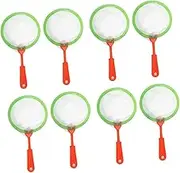 HAWILLOSCH 10PCS Simulated Net Bag Portable Outdoor Garden Plaything for Catching Bugs Insects Fish Lightweight Easy to Use Random Color Random Color
