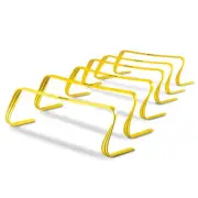 6pc SKLZ Training Football/Soccer Hurdles Sports Agility/Speed Trainer Yellow