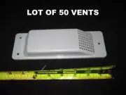 SHIPPING CONTAINER VENTS - 50 GREY WITH GASKET - USE ON SHIPPING CONTAINER SHED