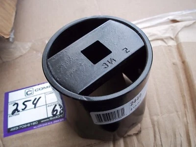 AXLE SPINDLE NUT SOCKET 3 3/4" CARLYLE NAPA P/N 2453