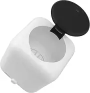 Small Portable Washing Machine, White PP 3 Adjustable Timer Button Control Leak-proof 5L Compact Washing Machine with USB Cable for Apartment (White)