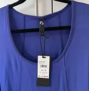 TS Taking Shape Jewel Blue layering tank BNWT Size S 16-18 rrp$129.95