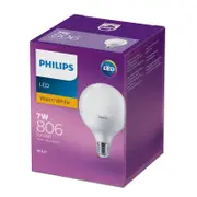 Philips G93 E27 LED 806Lm Warm White 7W Globe