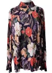 Chicos | MockNeck Top | Fall Autumn Floral | Chicos 4 = 2XL | FairyWhimsyGoth