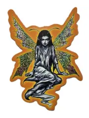 FAIRY #4 Perty Fairy Tattoo Style Holo OG Abel Sexy Art Sticker - Vintage