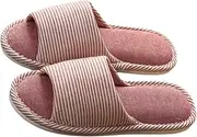 [LIFKOME] Women's Indoor Slippers Home Footwear 1 Room Slippers Non Comfortable Flat Heels for Women