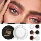 Eye Brow Tattoo Tint Dye Gel Eyebrow Cream With Brush Waterproof Long Lasti ³