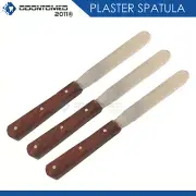 3 Alginate Plaster Mixing Spatula # 3R Wooden Handle Lab Instruments