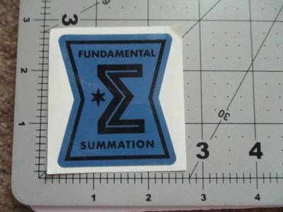 BOTTLE LOGIC Fundamental Summation STICKER decal craft beer brewery brewing