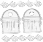12 Pack Phone Charging Port Caps Dust Proof Covers for Type-c Ports Portable Plastic Stopper for Mobile Devices Easy to Use Plug Protectors