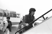 Mick Jagger chose to fly a day later on Friday 13th a date th- 1967 Old Photo 1