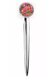 Mountain Mt Mtn Dew Major Melon Letter Opener Metal Silver Executive with case