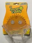 Scrub Daddy SPONGE CADDY Heavy Duty Sponge Holder Plastic Suction Cup Universal