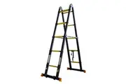 4.2M Telescopic Folding Ladder Aluminium Multipurpose Step Extension Alloy