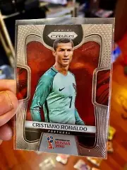 2018 Panini Prizm World Cup Soccer BASE CARD Portugal CRISTIANO RONALDO #154