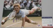 BORIS BECKER 'Rare' Hand Signed 8'x10' Photo + PSA DNA COA T88886
