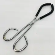 NEW‼ Beaker Tongs Rubber Vinyl Coated Ends 10" Lab Instrument Crucible Holder