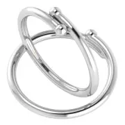 Exclusive Pure 925 Sterling Silver Plain Kada Bangles New Born Baby Boys & Girls