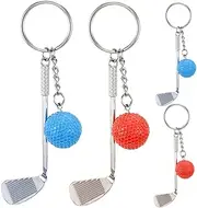 CIYODO Keychain 4pcs Golf Keychains Backpack Charms Stylish and Practical for Golfers