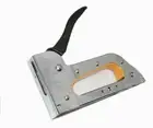 New Heavy Duty Staple Gun Stapler Tacker 100 Staples Loading Capacity ECs